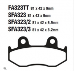 Тормозные колодки EBC SFA323/3HH