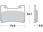 Тормозные колодки Lucas TRW – MCB622SV