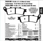 EBC Тормозные колодки FA261/2HH DOUBLE H Sintered