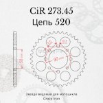 Crazy Iron Звезда ведомая (задняя) CIR273.45 CI 520