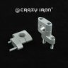 CRAZY IRON 106032 Стойки руля со смещением, высота 38 мм под руль d=22 мм