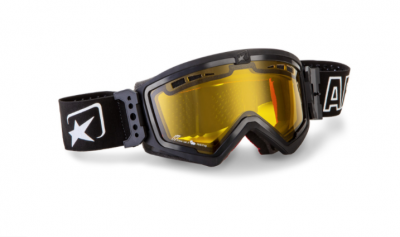 Очки Ariete MUDMAX BLACK / DOUBLE YELLOW VENTILATED LENS NO PINS