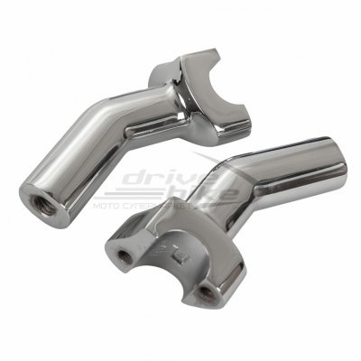 Emgo Стойки руля Pullback Risers 4'' Harley-Davidson, цвет Хром