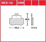 Тормозные колодки для мотоциклов Lucas TRW MCB733SRM