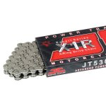 Цепь JTC 530X1R NN никелированая X-ring 124 RL