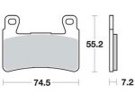 Тормозные колодки Lucas TRW – MCB703SV