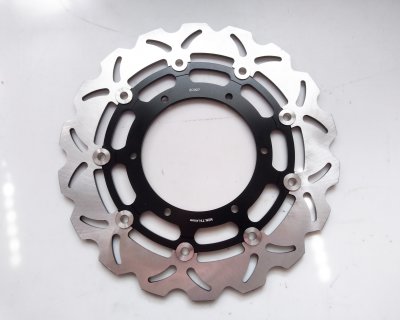 Тормозной диск передний Tarazon ZC927 для Yamaha FJR ABS 1300 03-18, MT01 1670 05-06 черный