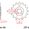 Звезда передняя JTF413.13