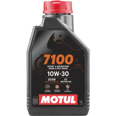 Motul 7100 4T 10W30 (1л) моторное масло для мотоциклов