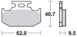 Тормозные колодки Lucas TRW – MCB625SI