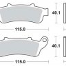 Тормозные колодки Lucas TRW – MCB704 