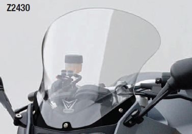 ZTechnik Ветровое стекло F800S/ST (41,9см) 26% Z2430