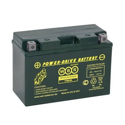 Аккумулятор WBR SMT12-9-A (YT9B-BS)