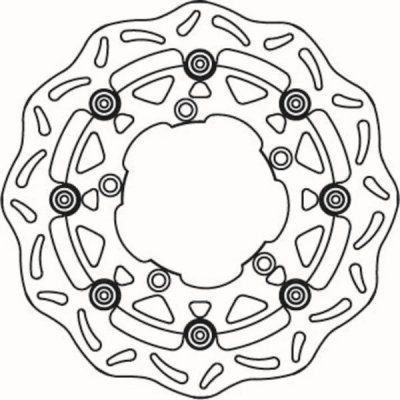 Тормозной диск передний GOLDfren 604-011F-4