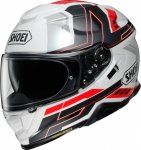 Шлем SHOEI GT-Air 2 APERTURE бело-черно-красный