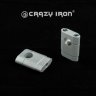 CRAZY IRON 5132 Стойки руля, высота 50 мм под руль d=22 мм