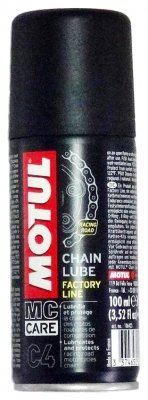 Cмазка  для цепей дорожных мотоциклов Motul C4 Chain Lube Factory Line 100 мл