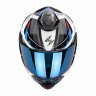 Scorpion Exo Мотошлем EXO-1500 AIR SLEEK черный/белый/синий