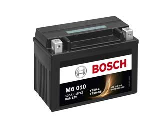 Аккумулятор мото BOSCH M6 010 (YTX9-4, YTX9-BS)