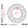 Звезда ведомая алюминиевая JTA461 50BLK