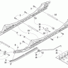 Направляющая гусеницы 153" Arctic Cat OEM 2704-465