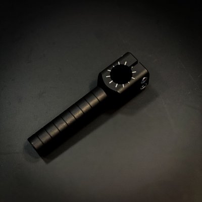 Crazy Iron Стойка клипона, черный анод