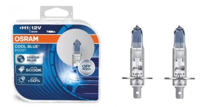 Osram Лампа головного света H1 P14.5s 12V80W 5000K комплект 2 шт.