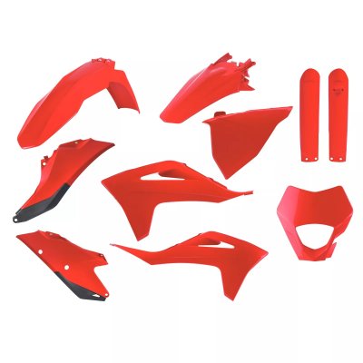 Polisport Комплект пластика GasGas EC/EC-F 2021- красный