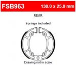 Ferodo FSB963A Тормозные колодки барабанные