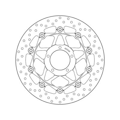 BREMBO 78B40880 Тормозной диск