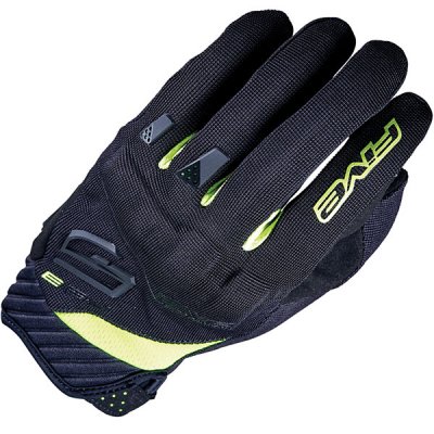 Five Перчатки RS3 EVO black/fluo yellow