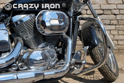 Crazy Iron Дуги для Honda VT400, VT600, VT750 Shadow Spirit, Shadow Slasher до 2007 цвет Черный матовый