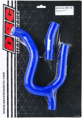 Комплект шлангов охлаждения DRC под мотоциклы Husqvarna FC250, 350 19- синий