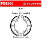 Ferodo FSB966 Тормозные колодки барабанные