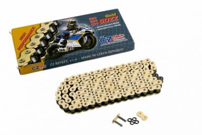 Цепь привода CZ Chains 530 SDZZ Gold - 112 звеньев (Active-Ring, усиленная)