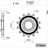 Звезда передняя Ognibene 7157-R15 (JTF1535.15) с демпфером