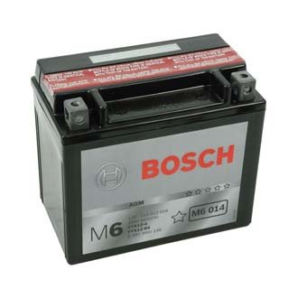 Аккумулятор мото BOSCH M6 014 (YTX12-4/YTX12-BS)