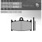 Тормозные колодки Brenta FT 4062