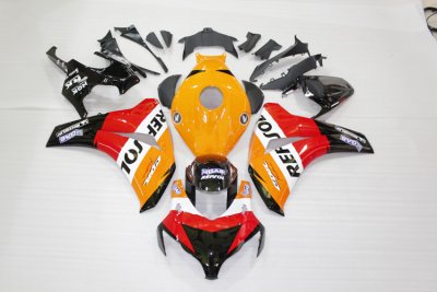 ZXMT Комплект пластика для мотоцикла Honda CBR 1000RR 08-11 Repsol оранжевый