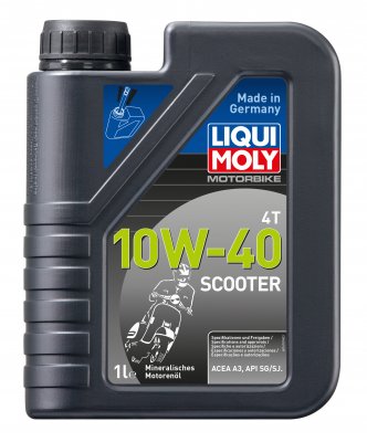 Моторное масло Liqui Moly Motorbike 4T 10W-40 Scooter (Минеральное) 1л