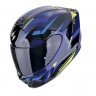 Scorpion Exo Мотошлем EXO-391 AAXO черный/синий/желтый