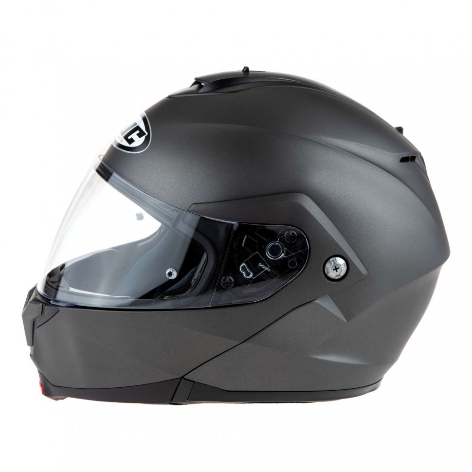 Casque Modulable HJC C91N SOLID SEMI FLAT TITANIUM