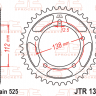 JT Звезда ведомая алюминиевая/стальная JTX1304 47GLD (цвет золотой) 