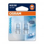 Osram Лампа головного света W21W W3x16d 12V21W 3200K 2 шт.