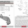 Площадка для снегового отвала (быстросъем) для CFMOTO U8W/UFORCE 500HO/800 2014-