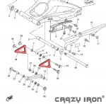 CRAZY IRON СIY3149 Комплект усиления прогрессии FZ1N, FZ1S, FZ8N, FZ8S