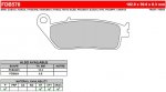 FDB570EF Ferodo тормозные колодки