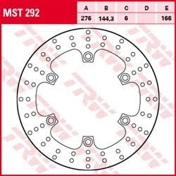 Тормозной диск для мотоциклов Lucas TRW MST292