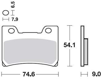 Тормозные колодки Lucas TRW – MCB642