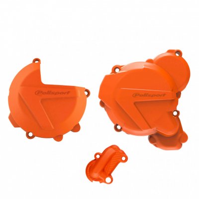 Polisport Комплект защиты крышек сцепления и генератора KTM EXC/XCW 250/300 17-